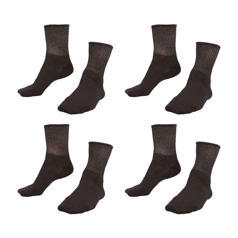 Raynaud's Disease Deluxe Silver Socks (Four Pack)